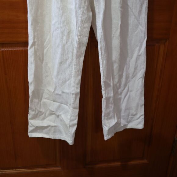 Republic Blues Vintage Wide Leg Pull-On Pants Vacation Chic Summer Pants - Picture 5 of 10